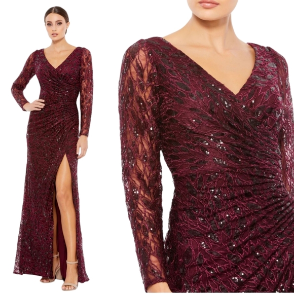 Garnet Furniture Mac Duggal Cocktail Dresses Mac Duggal Size 18